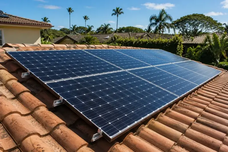Installation de panneaux solaires aux Magnils-Reigniers